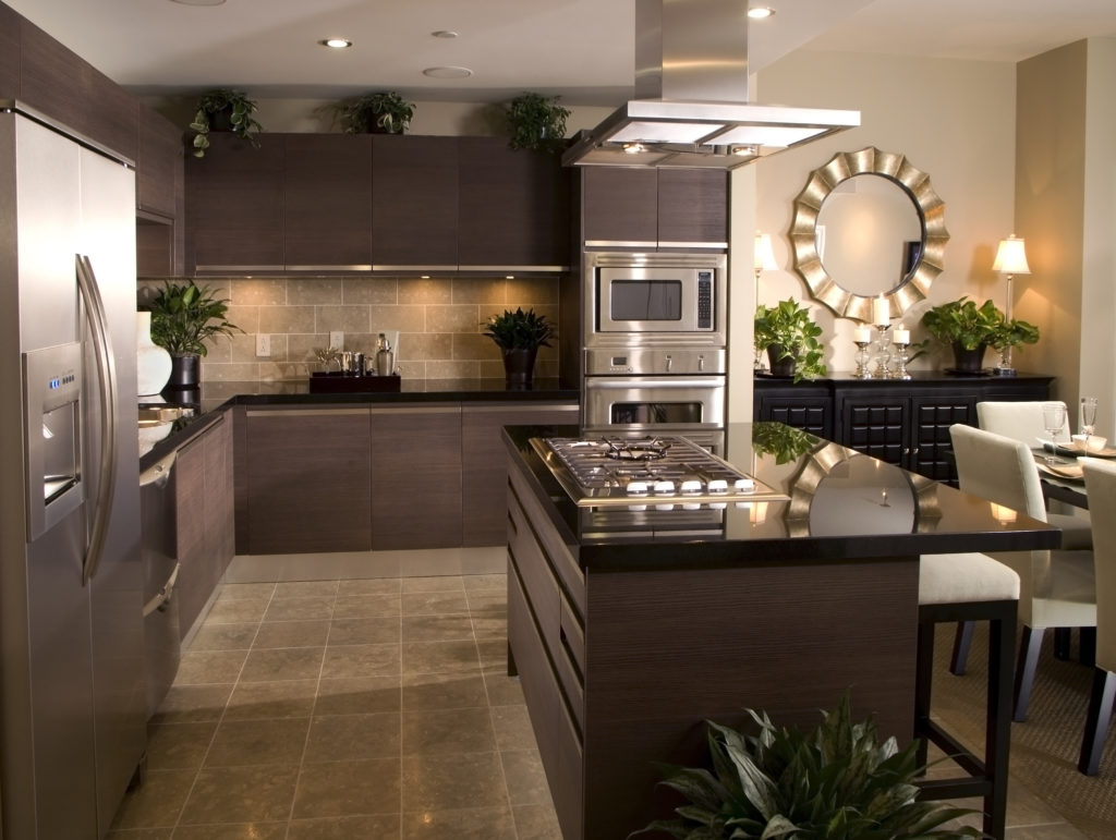 apartment modern kitchen
